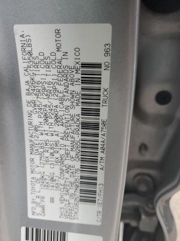 3TMJU62N77M035176 - 2007 TOYOTA TACOMA DOUBLE CAB PRERUNNER SILVER photo 13