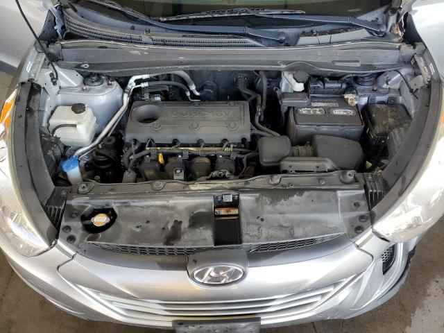 KM8JU3AC2AU108306 - 2010 HYUNDAI TUCSON GLS SILVER photo 12