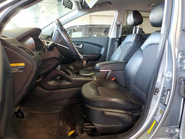 KM8JU3AC2AU108306 - 2010 HYUNDAI TUCSON GLS SILVER photo 7