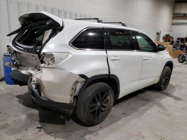 5TDZARFH0GS020200 - 2016 TOYOTA HIGHLANDER LE WHITE photo 3