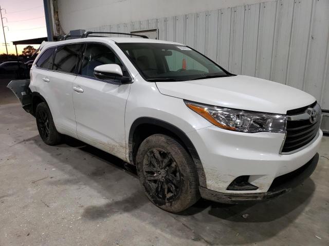 5TDZARFH0GS020200 - 2016 TOYOTA HIGHLANDER LE WHITE photo 4