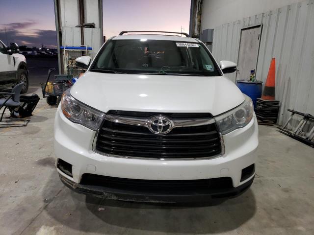 5TDZARFH0GS020200 - 2016 TOYOTA HIGHLANDER LE WHITE photo 5