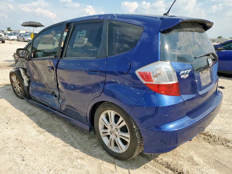 JHMGE8H50BC014799 - 2011 HONDA FIT SPORT ლურჯი ფოტო 2