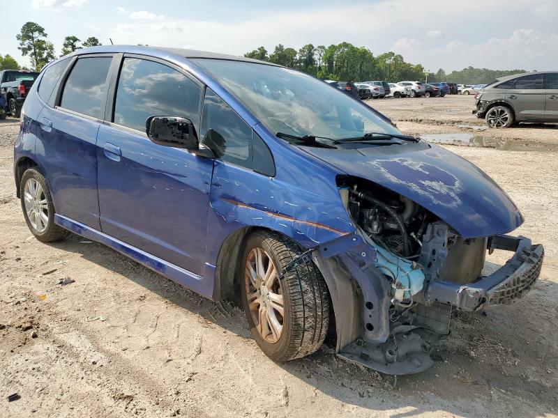 JHMGE8H50BC014799 - 2011 HONDA FIT SPORT ლურჯი ფოტო 4