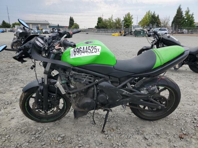 JKAEXEA148A036795 - 2008 KAWASAKI EX650 A Grün Foto 3