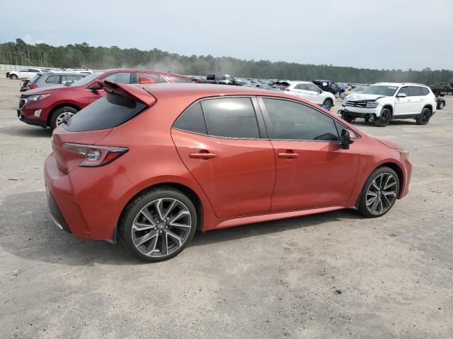 JTNK4RBE1K3040093 - 2019 TOYOTA COROLLA SE Orange Foto 3