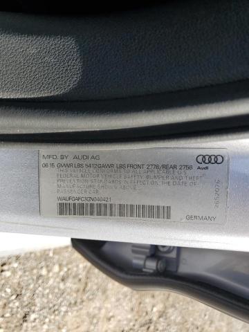 WAUFGAFC3GN040421 - 2016 AUDI A6 PREMIUM PLUS 银色 照片 12