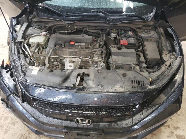 2HGFC2F70KH035980 - 2019 HONDA CIVIC EX Niebieski zdjęcie 11