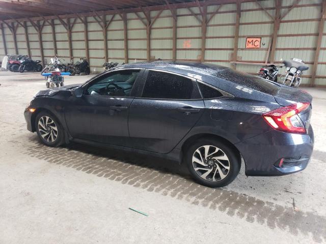 2HGFC2F70KH035980 - 2019 HONDA CIVIC EX Niebieski zdjęcie 2