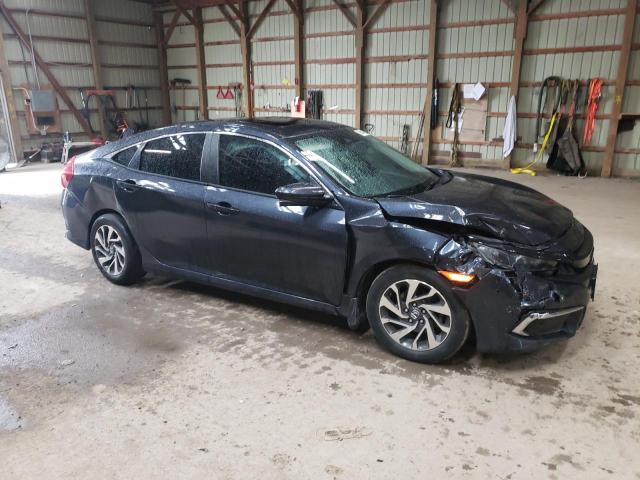 2HGFC2F70KH035980 - 2019 HONDA CIVIC EX Niebieski zdjęcie 4