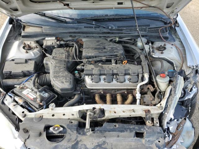 1HGEM21914L810083 - 2004 HONDA CIVIC EX SILVER photo 11