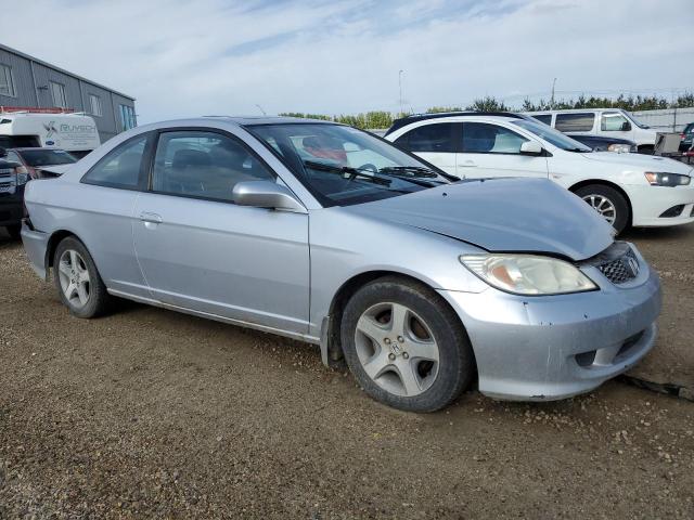 1HGEM21914L810083 - 2004 HONDA CIVIC EX SILVER photo 4