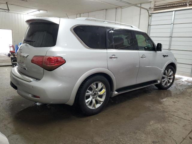 JN8AZ2NE1C9018604 - 2012 INFINITI QX56 SILVER photo 3