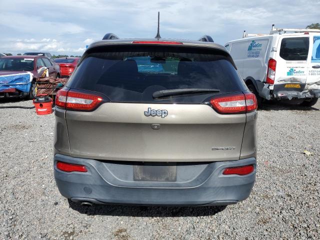 1C4PJLAB5GW257658 - 2016 JEEP CHEROKEE SPORT TAN photo 6