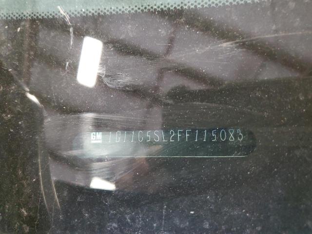 1G11C5SL2FF115083 - 2015 CHEVROLET MALIBU 1LT CHARCOAL photo 13