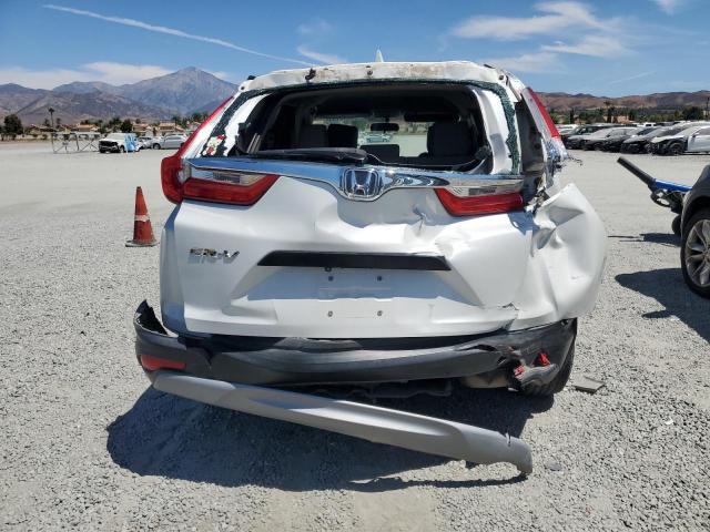 2HKRW5H36KH405111 - 2019 HONDA CR-V LX WHITE photo 6