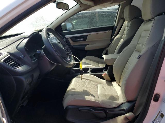 2HKRW5H36KH405111 - 2019 HONDA CR-V LX WHITE photo 7