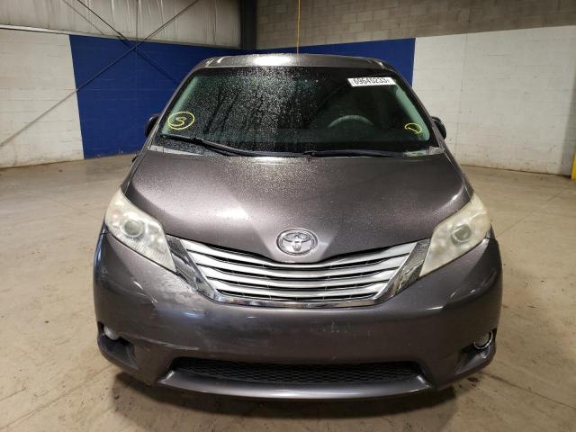 5TDZK3DC7BS149285 - 2011 TOYOTA SIENNA GRAY photo 5