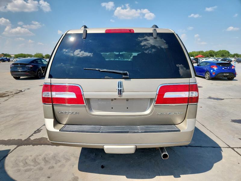 5LMFU28578LJ00156 - 2008 LINCOLN NAVIGATOR BEIGE photo 6