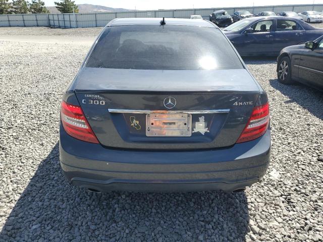 WDDGF8AB3EG238750 - 2014 MERCEDES-BENZ C 300 4MATIC GRAY photo 6
