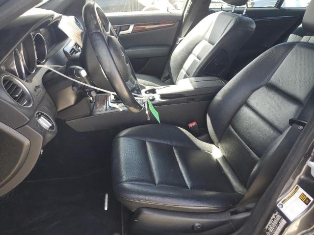 WDDGF8AB3EG238750 - 2014 MERCEDES-BENZ C 300 4MATIC GRAY photo 7