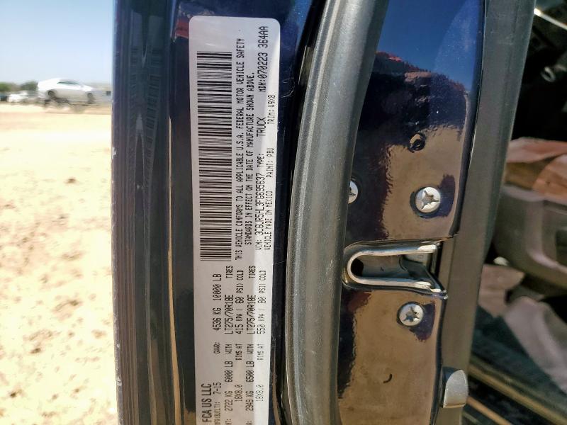 3C6UR5HL3FG695637 - 2015 RAM 2500 ST BLUE photo 12