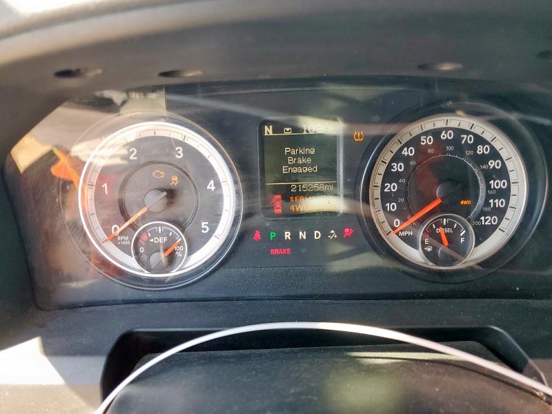 3C6UR5HL3FG695637 - 2015 RAM 2500 ST BLUE photo 9