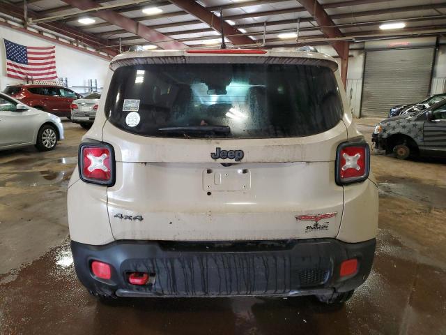 ZACCJBCT5GPD57755 - 2016 JEEP RENEGADE TRAILHAWK BEIGE photo 6