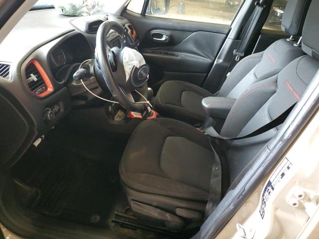 ZACCJBCT5GPD57755 - 2016 JEEP RENEGADE TRAILHAWK BEIGE photo 7