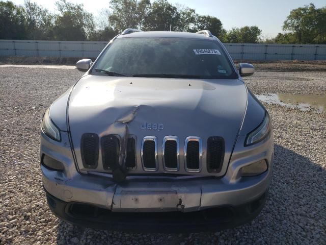 1C4PJLCSXEW232748 - 2014 JEEP CHEROKEE LATITUDE GRAY photo 5