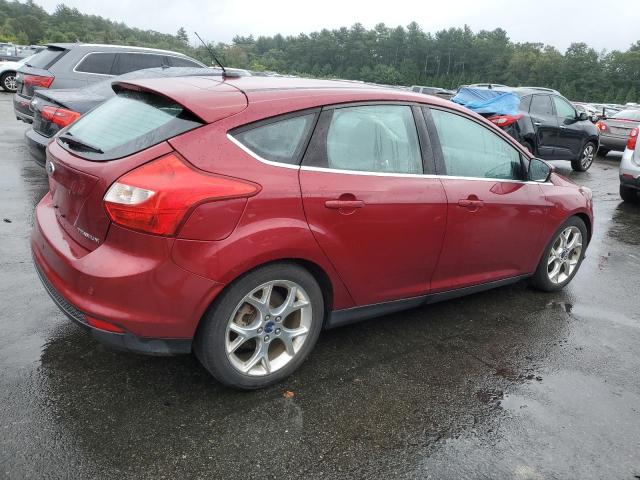 1FADP3N24EL101241 - 2014 FORD FOCUS TITANIUM RED photo 3