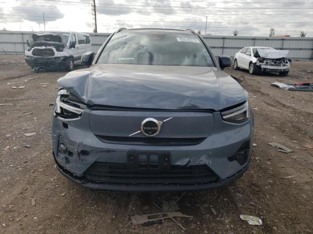 YV4ED3UM4P2082710 - 2023 VOLVO XC40 RECHARGE ULTIMATE GRAY photo 5