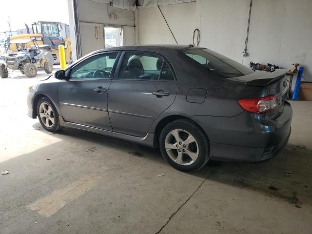 2T1BU4EE3BC685340 - 2011 TOYOTA COROLLA BASE GRAY photo 2