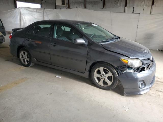 2T1BU4EE3BC685340 - 2011 TOYOTA COROLLA BASE GRAY photo 4