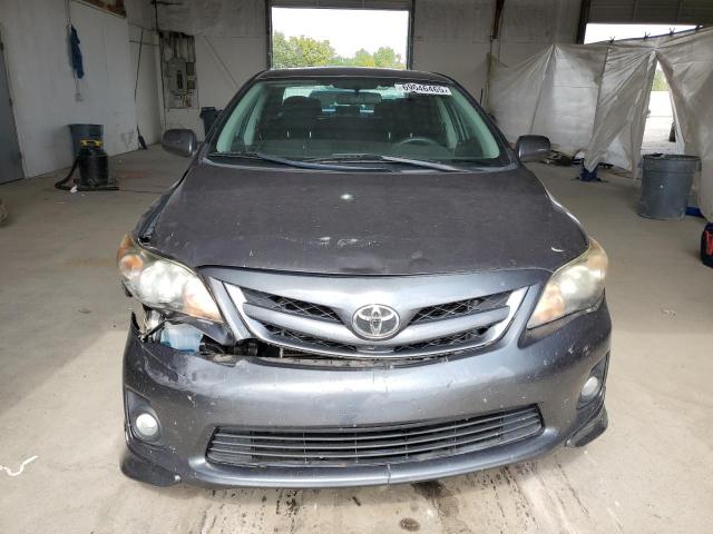 2T1BU4EE3BC685340 - 2011 TOYOTA COROLLA BASE GRAY photo 5