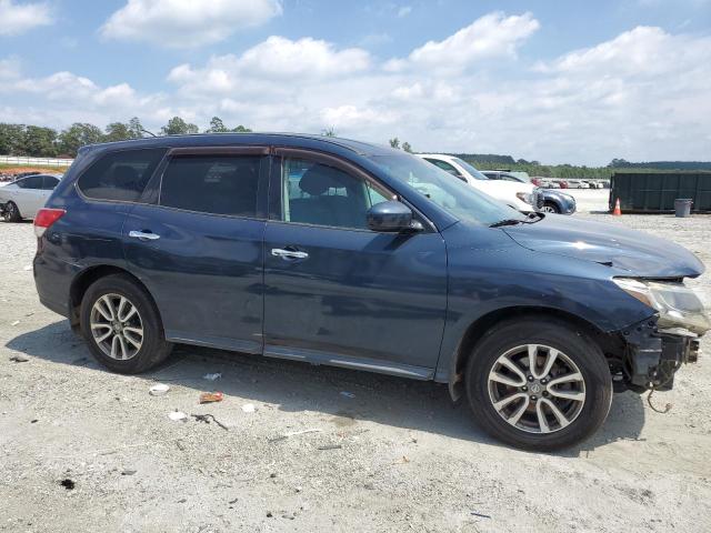 5N1AR2MM4EC600623 - 2014 NISSAN PATHFINDER S BLUE photo 4