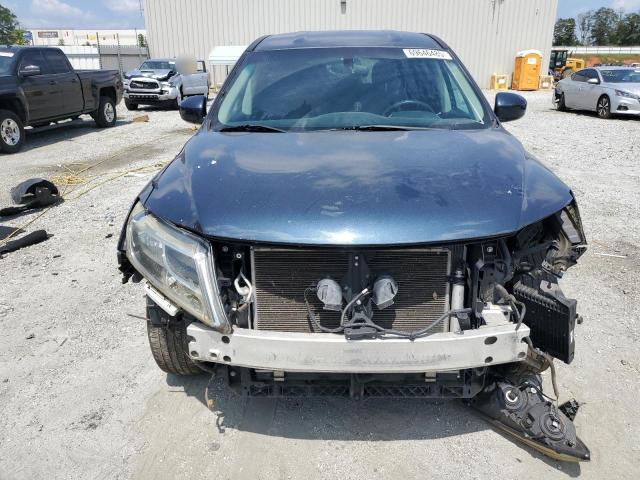 5N1AR2MM4EC600623 - 2014 NISSAN PATHFINDER S BLUE photo 5