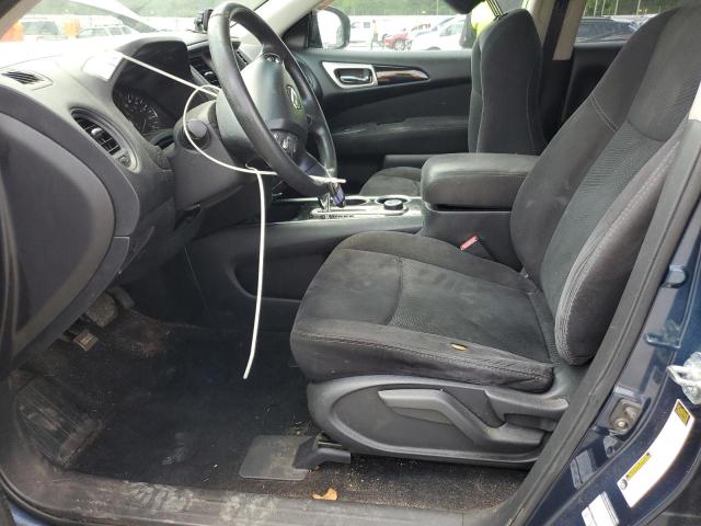 5N1AR2MM4EC600623 - 2014 NISSAN PATHFINDER S BLUE photo 7