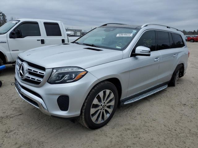 4JGDF6EE5KB232295 - 2019 MERCEDES-BENZ GLS 450 4MATIC SILVER photo 1