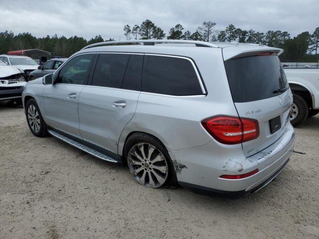 4JGDF6EE5KB232295 - 2019 MERCEDES-BENZ GLS 450 4MATIC SILVER photo 2