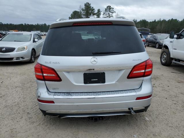 4JGDF6EE5KB232295 - 2019 MERCEDES-BENZ GLS 450 4MATIC SILVER photo 6