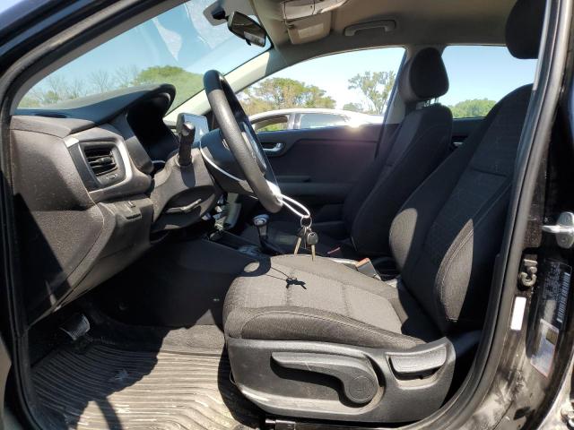 3KPA24AD7ME423131 - 2021 KIA RIO LX BLACK photo 7