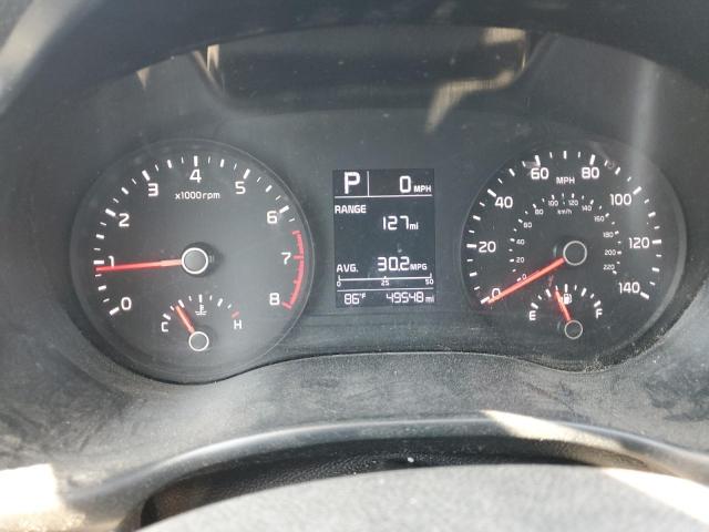 3KPA24AD7ME423131 - 2021 KIA RIO LX BLACK photo 9