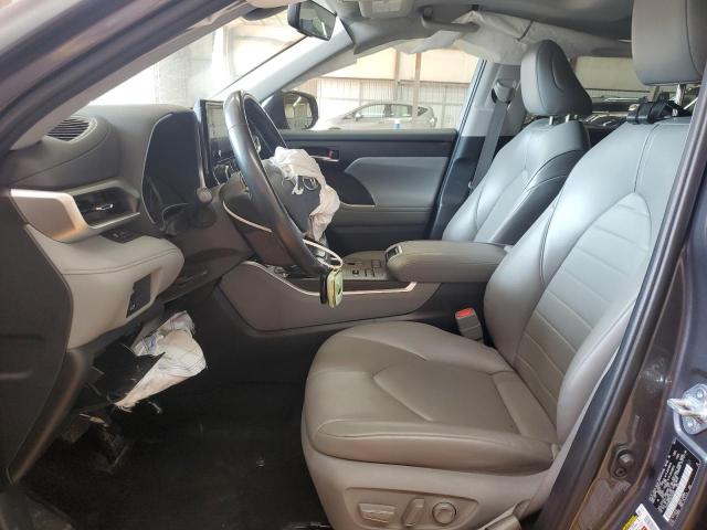5TDGZRBH4NS163265 - 2022 TOYOTA HIGHLANDER XLE Boz foto 7