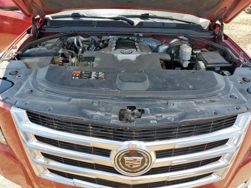 1GYS4JKJ8FR200079 - 2015 CADILLAC ESCALADE ESV PREMIUM წითელი ფოტო 12