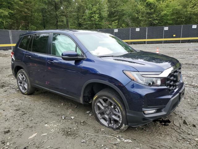 5FNYF8H53PB006774 - 2023 HONDA PASSPORT EXL 蓝色 照片 4