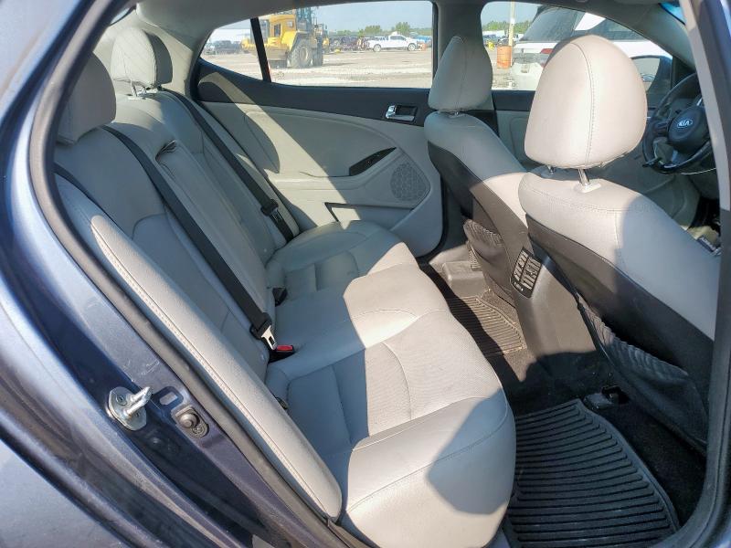 5XXGN4A75FG384500 - 2015 KIA OPTIMA EX Կապույտ լուսանկար 10