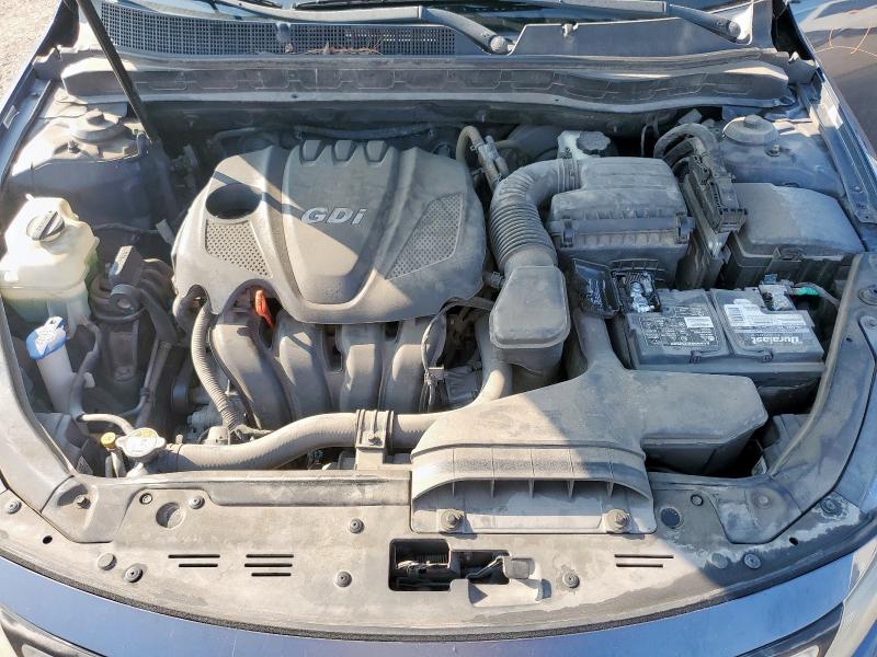 5XXGN4A75FG384500 - 2015 KIA OPTIMA EX Կապույտ լուսանկար 11