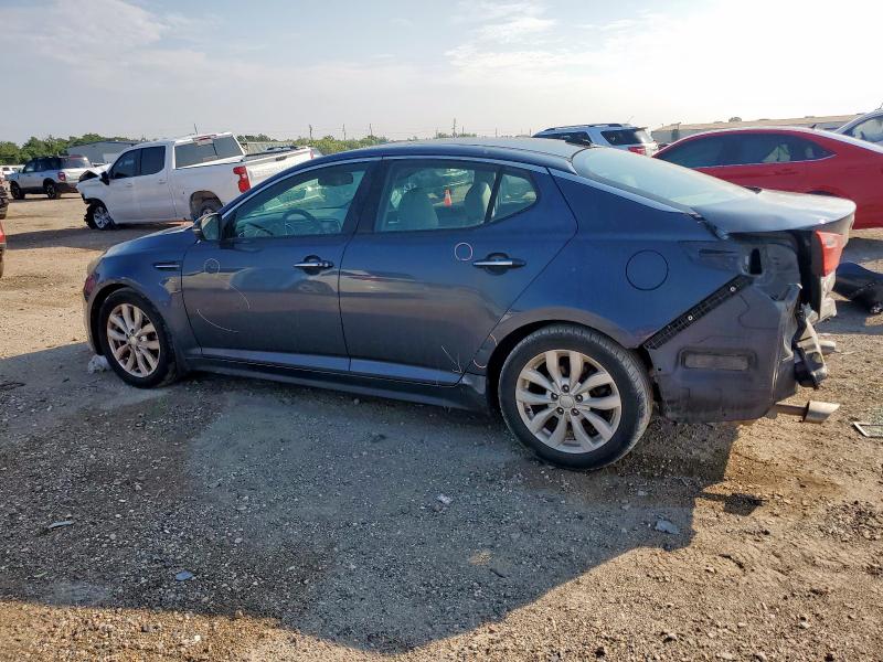 5XXGN4A75FG384500 - 2015 KIA OPTIMA EX Կապույտ լուսանկար 2