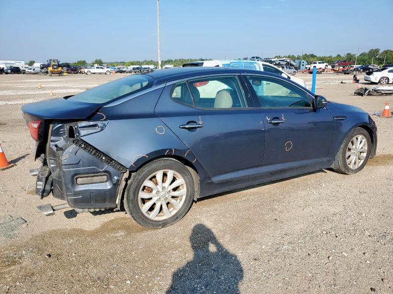 5XXGN4A75FG384500 - 2015 KIA OPTIMA EX Կապույտ լուսանկար 3